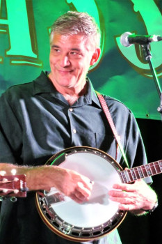 Steve Huber at Bloomin' Bluegrass 2018 - by Paula Goforth